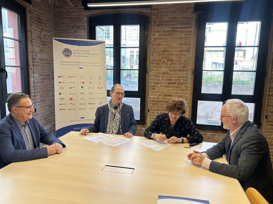 La Universitat Ramon Llull i la Taula del Tercer Sector impulsaran la projecció europea del tercer sector social